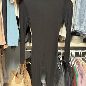 Naked Wardrobe Classic Black Jumpsuit